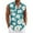 Sky Blue, variant on Yiaimeir Men's Hawaiian Lapel Button-down Shirt T-shirt Top,Size M-3XL