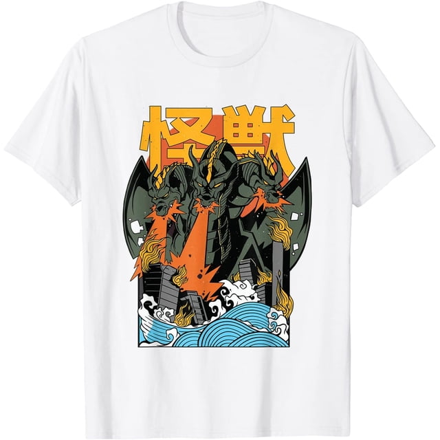 King Ghidorah Sunset - Camiseta japonesa
