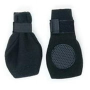 Fahion Pet Arctic Fleece Dog Boots - Black(Small)