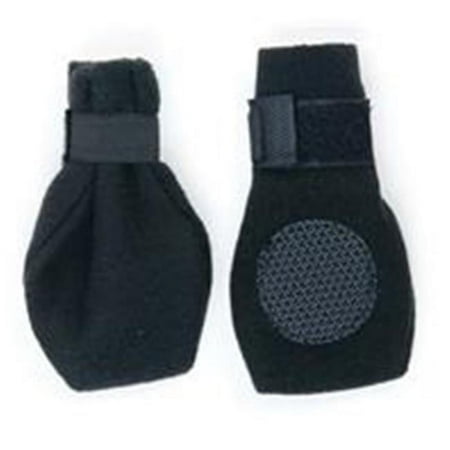 Fahion Pet Arctic Fleece Dog Boots - Black(Small)