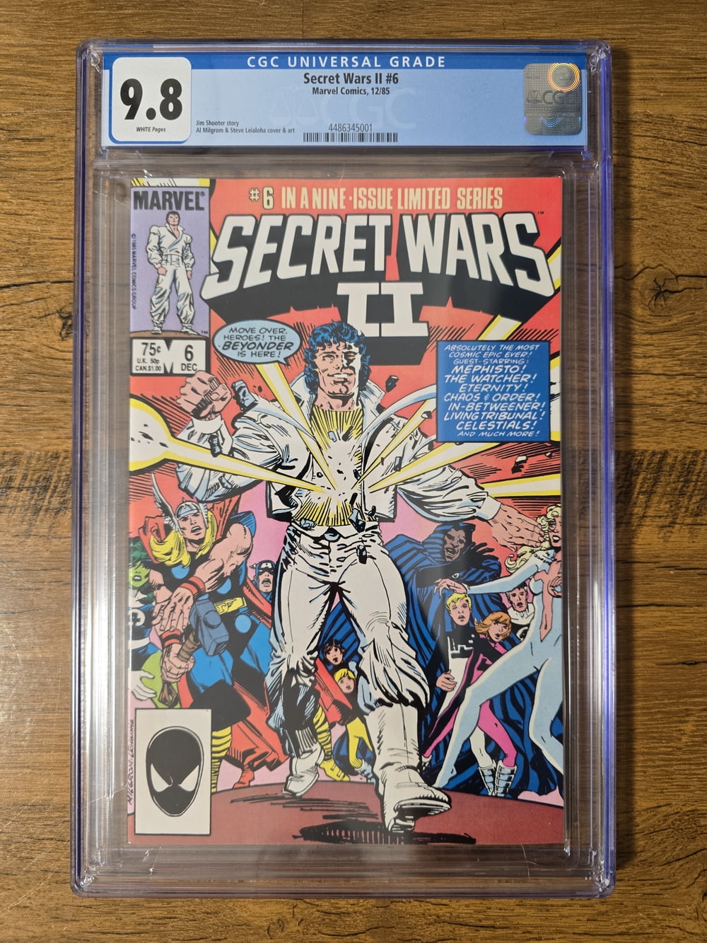 Cover of Secret Wars II #6