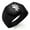 Black, variant on Stainless Steel Blazing Sun Yin Yang Engraved Hexagon Crest Flat Top Biker Style Polished Ring