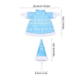 thumbnail image 3 of Qwtwty Porch Goose Christmas Outfit Funny Christmas Costume 23" Lawn Goose Decorative Outfit for Porch Lawn Patio Yard Outdoor Holiday Decor, 3 of 9