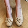 thumbnail image 2 of Sngxgn Women's Flats Shoes Ballet Flats Comfortable Flats Dressy(Khaki,37), 2 of 6