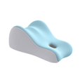 thumbnail image 4 of Almohada de cuña de espuma viscoelástica para dormir en la cama Almohada para dormir de moda gris claro, 4 of 9