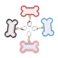 thumbnail image 2 of 4 unids con forma de hueso ID de identificación de perro Perro Cat Mascota Nombre de Mascota Etiquetas Transferencia de calor Accesorios Colgantes, 2 of 5