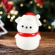 thumbnail image 5 of Decoraciones navideñas, adornos navideños, mini figuras navideñas: Papá Noel, muñeco de nieve, alces, etc. - Decoraciones de resina para árboles de Navidad, jardines, bolas de nieve y fiestas., 5 of 6