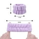 thumbnail image 2 of 2 bandas absorbentes para el sudor de franela impermeables para lavarse la cara (púrpura) JShteea Cuidado Belleza, 2 of 6
