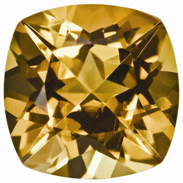 AA Jewels WHISKEY QUARTZ , 9MM Square CUSH ,