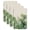 Green, Beige, variant on Tropical Plants Kitchen Towels Set of 4, Summer Monstera Green Palm Leaves on Linen Absorbent Dish Towels for Kitchen, Microfiber Hand Towel, Quick Drying Tea Towel for Cleaning Decorative Dishcloths