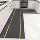 thumbnail image 2 of Alfombrilla de cocina moderna y sencilla con diseño de viento, resistente al agua y al aceite, para la entrada de la puerta, alfombrilla absorbente antideslizante y resistente a la suciedad, 2 of 5