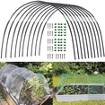 thumbnail image 2 of 2X Garden Greenhouse Hoop Set, Gardening Folding Fiber Pole Set, Arch Greenhouse Planting Tunnel Bracket, 2 of 6