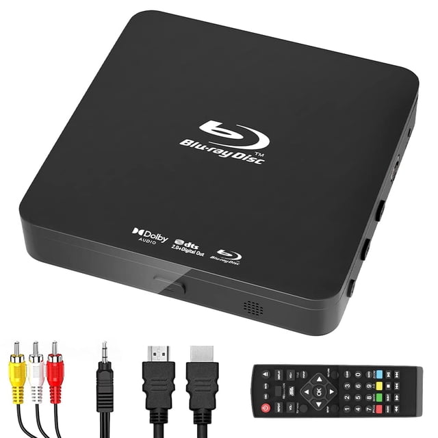 Reproductor de DVD Blu Ray DIDAR Ultra Mini 1080P Blue Ray Disc