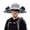 C, variant on Ouuluon Fan Hat Solar Panel Powered Fan Built in Wide Brim Outdoor Sun Hat USB Charging Men Ultralight Fishing Hat