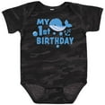 thumbnail image 3 of Inktastic Nautical My 1st Birthday with Blue Whale and Anchor Boys or Girls Baby Bodysuit, 3 of 5