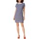 thumbnail image 1 of maison Jules Vestido tipo túnica estampado para mujer, azul, mediano, 1 of 1