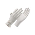 thumbnail image 7 of Ultra-Thin Ice Silk Summer Sunscreen Gloves, Universal One Size, Anti-Slip Grip for Driving & Outdoor, Touch Screen Compatible, Cooling Sun Protection Gloves for Women & Men Daily Use, Beige, 7 of 7