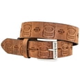 thumbnail image 1 of Jack Daniel's Top Grain Single-ply Leather Strap Belt-44, 1 of 1