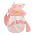 thumbnail image 5 of 1100ml Water Bottle with Straw Plastic Water Jug with Strap Leakproof Spill Proof Big Belly Water Bottles for Kids Women Pink,WaterBottlewithStraw,WaterJugwithStrap, 5 of 5