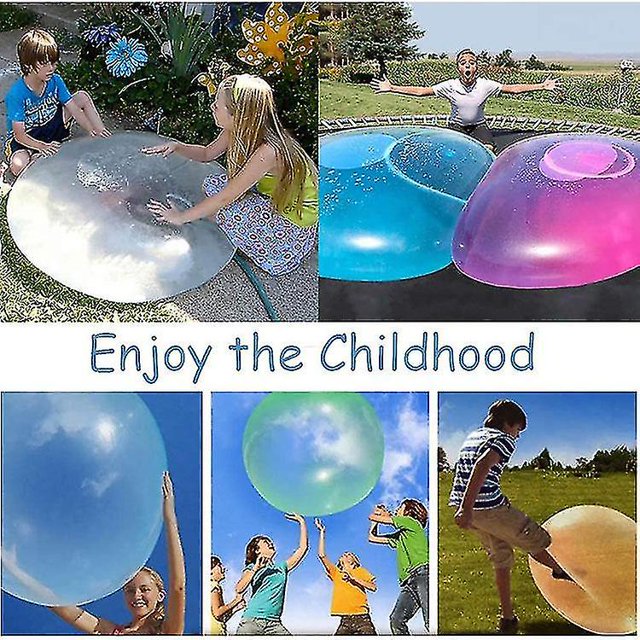 Pelota de burbujas Zk para adultos, niños, pelota de agua inflable, pelota de jardín de playa, pelota de goma suave kaili Sencillez