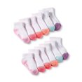 thumbnail image 4 of Reebok Baby Toddler Girl Socks with Gripper, 12-Pack, 4 of 6