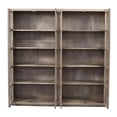 thumbnail image 4 of Argyle Bookcase in Modern Light Ash Ivory Finish on Reclaimed Solid Wood, 4 of 7