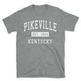 thumbnail image 1 of Pikeville Kentucky Classic Established Men's Cotton T-Shirt, 1 of 1