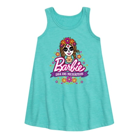 

Barbie - Dia De Muertos - Toddler and Youth Girls A-line Dress