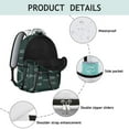 thumbnail image 5 of Mathematics Math Students Backpack Scientific Formula Science Classroom School Bag with Chemistry Biology Physics Design, Durable and Comfortable, 5 of 5