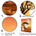 thumbnail image 3 of Designart "Savanna'S Tree Whisper" Tree African Floater Framed Wall Decor, 3 of 5