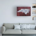 thumbnail image 2 of Trademark Fine Art 'North Carolina License Plate Map' Canvas Art by Design Turnpike, 2 of 4