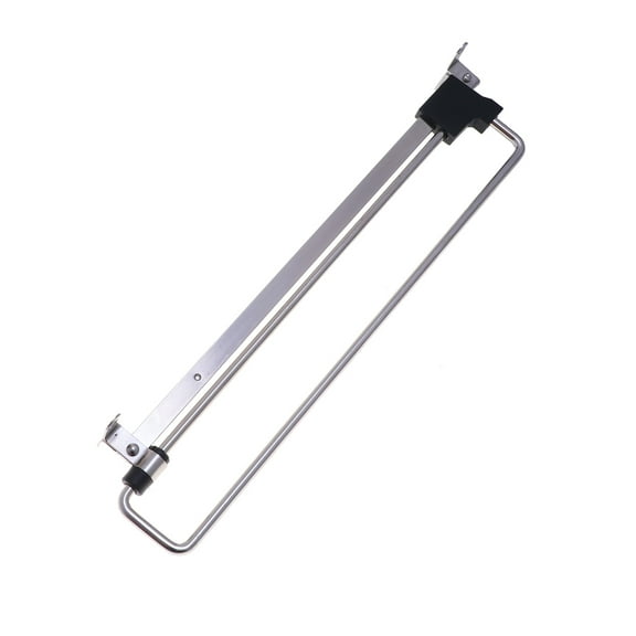 WHAMVOX  Double Hanging Closet Rod Clothing Rack Rods Clothes Racks Hangers Silver