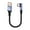 15cm Straight usb bend Ty, variant on Tizuqe Compact USB to Type C Fast Charging Cable Short Nylon Braided Data Cord for Phones Tablets Portable Charging 15/30cm