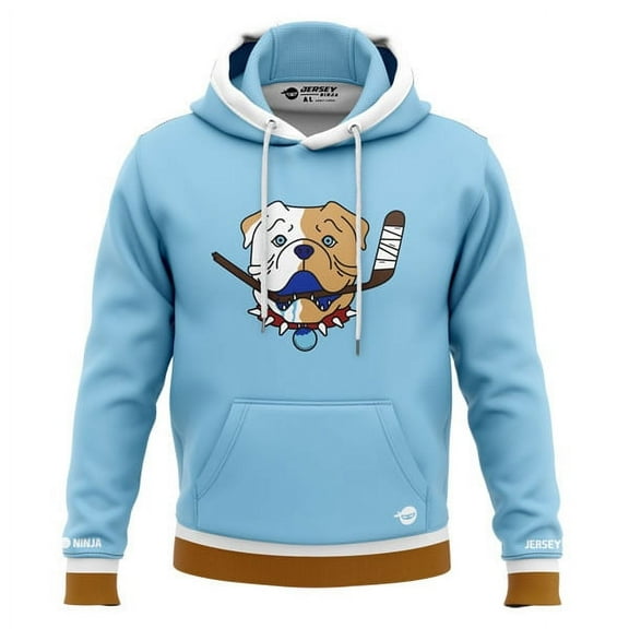 Sudbury Bulldogs Blue Performance Hoodie