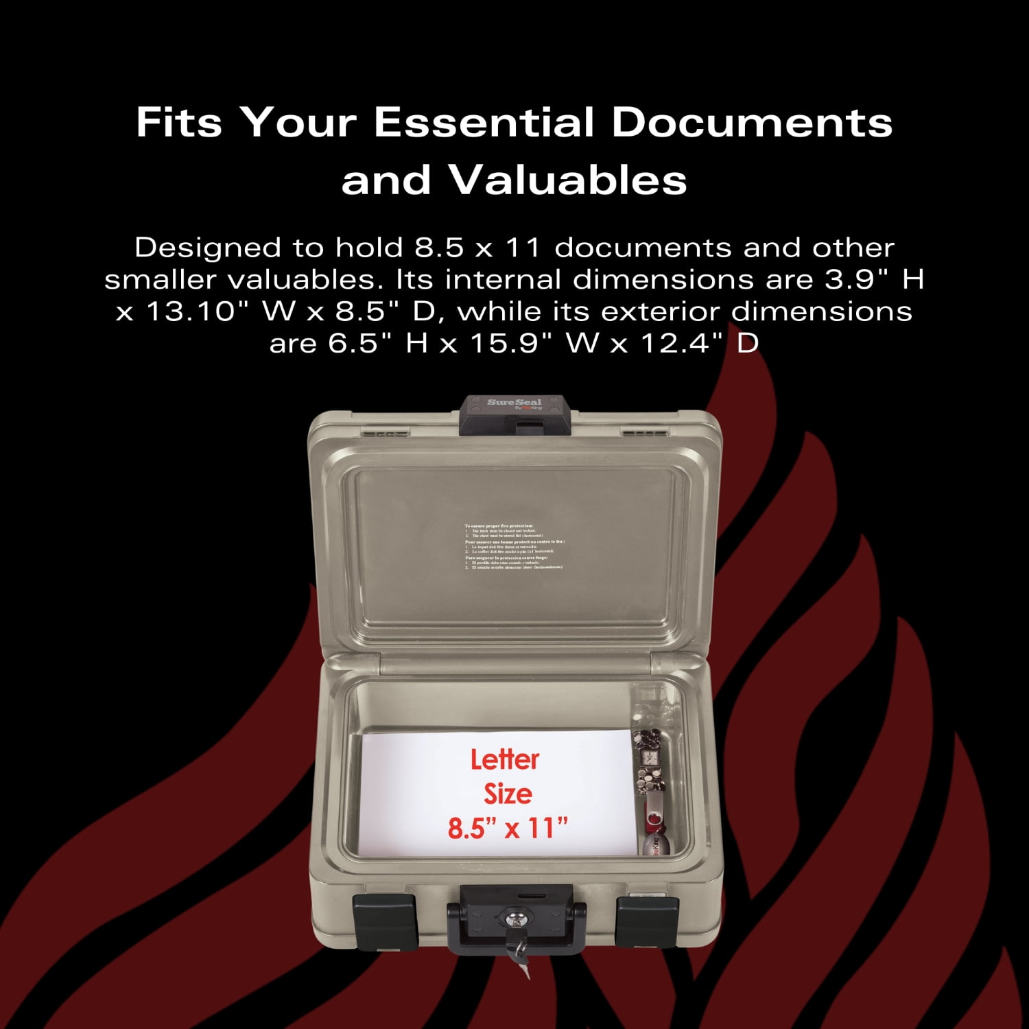 SURESEAL FIRE & WATER CHEST