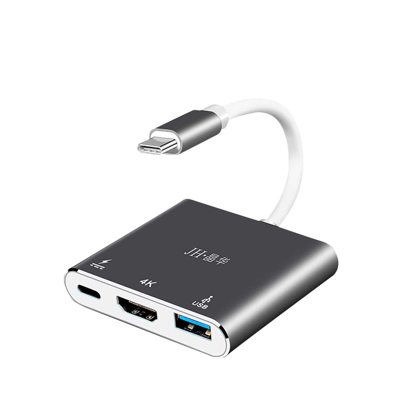 and More Galaxy Note 9 S9 ARKTEK USB-C to HDMI Adapter with USB 3.0 Data Port and USB Type C Pass-Through Charging 3-in-1 Cable Adapter for Surface Book 2