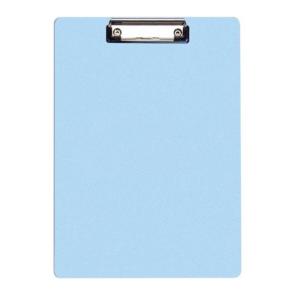 Hvot&aat A4 Plastic Clipboard with Low-Profile Metal Clip, Durable Smooth Writing Board for Office, School & Home, Multipurpose Document Organizer