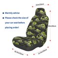 thumbnail image 3 of Wukai Light Green Excavator Full Set Car Seat Covers with Soft Padding Universal Auto Front Seats Protector and Cushion Mat, 3 of 5