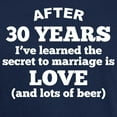 thumbnail image 3 of CafePress - 30 Years Of Love And Beer T Shirt - Men's Classic Graphic Cotton T-Shirt, 3 of 4