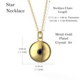 thumbnail image 3 of Collar para Mujer con Cristal Fino Swarovski en forma de Star– Bañado en Oro 14k- Collar Elegante y Brillante-Collares de Mujer de Moda- Joyería para Mujer de Moda- Regalo especial Ortiz Espinosa Temporada, 3 of 7
