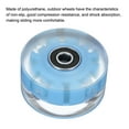 thumbnail image 4 of Uxcell 32 x 58mm Roller Skate Wheels with Bearings Light Up Wheel Quad Skate Replacement, Blue Light 4 Pack, 4 of 7