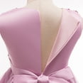 thumbnail image 6 of 3T Baby Girls Dress Toddler Girls Princess Dress Party Dress 4T Girls Sleeveless Solid Color Sequins Dress Pink, 6 of 7