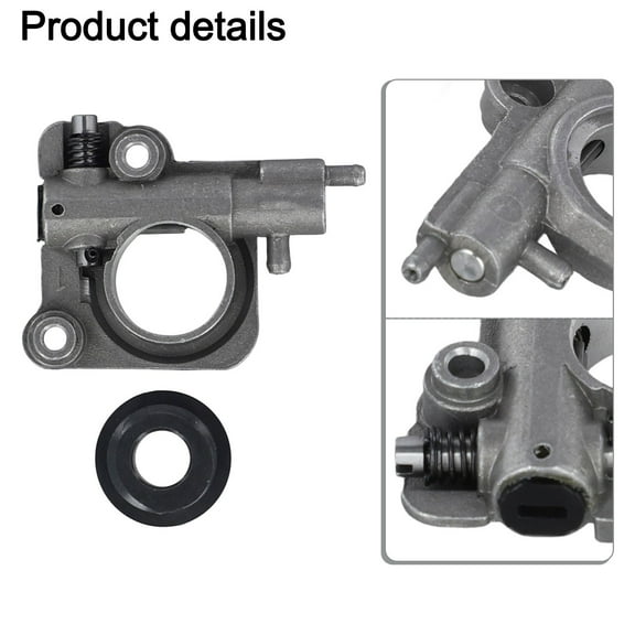 For ECHO Chainsaws Chainsaw Maintenance Auto Oiler Pump Chainsaw Operation Silver Oil Pump Replacement Part Easy Installation
