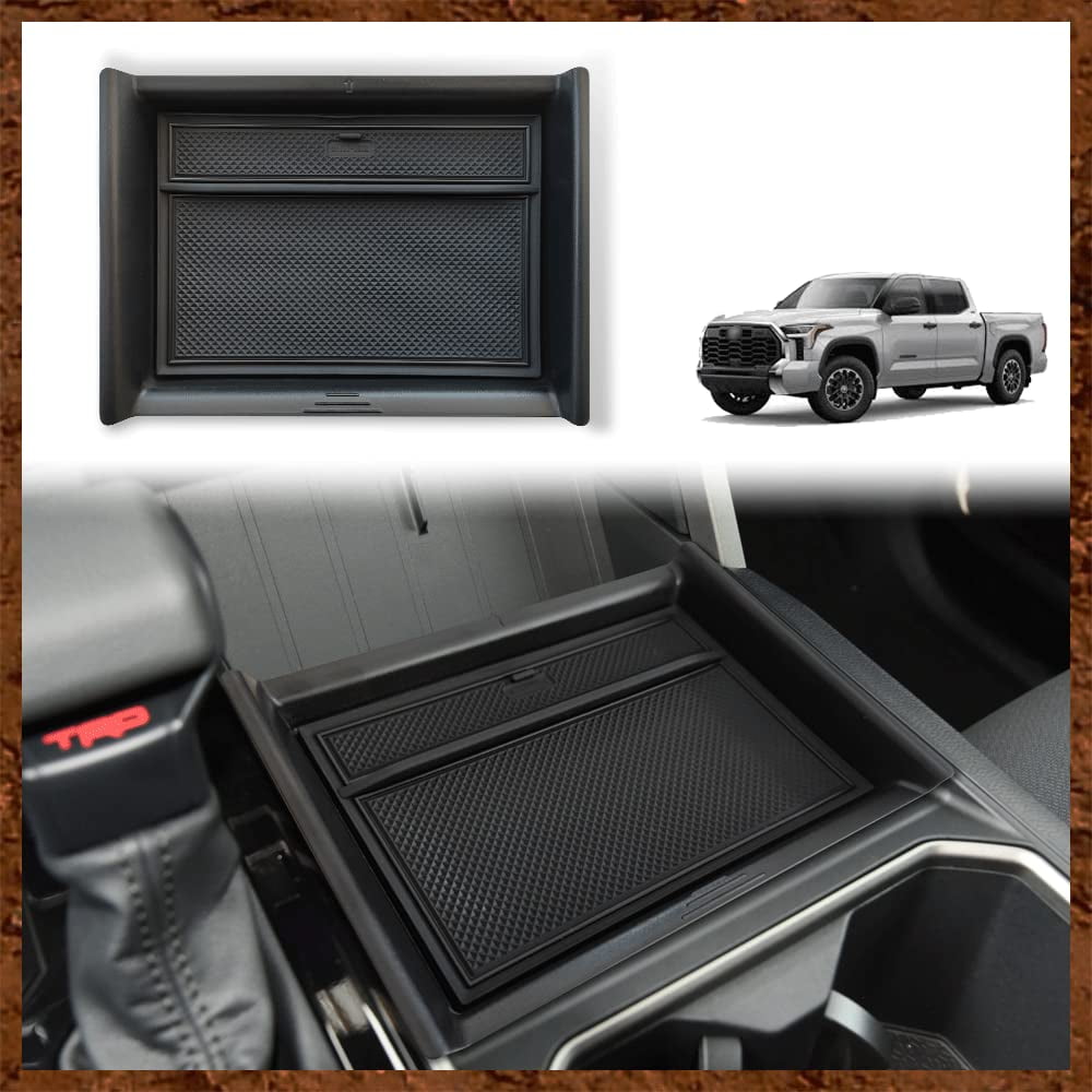Muslogy for Tundra 2022 2023 Storage Tray Lower Center Console