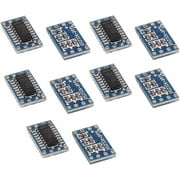 HiLetgo 10pcs Mini RS232 to TTL MAX3232 to TTL Level Converter Board Serial Converter Board RS232 to TTL Serial