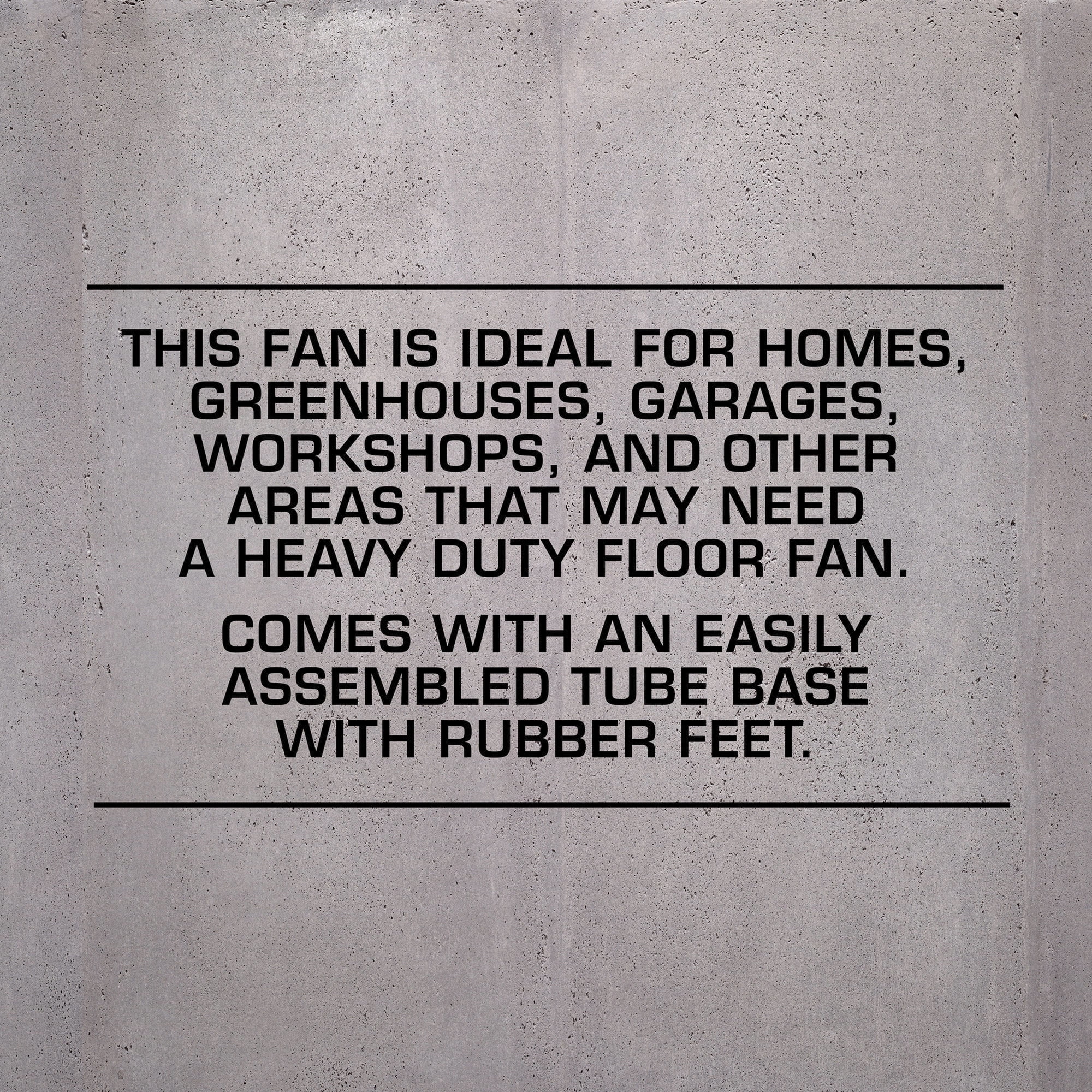 Hurricane Pro 20 Inch 3 Adjustable Speed High Velocity Metal Fan, Black