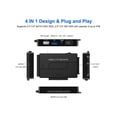 thumbnail image 2 of USB to SATA IDE HDD Adapter - USB 3.0 Cable to 2.5" 3.5" SATA IDE Hard Drive Converter for Windows 10/8/ 7/XP, Mac, Internal to External Laptop SSD Reader Kit, File Data Transfer Conversion Cord, 2 of 7
