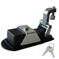 thumbnail image 3 of 2 Pack Compression Latch Flush Mount Zinc Alloy Adjustable Sealed Large Lever Hand Operated Compression Latches Key Locking, 3 of 9