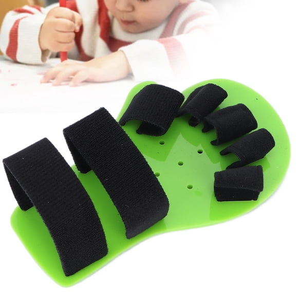 InMobilizante de Plancha de Dedo, Placa de Extensión de Espasmo de Abrenamiento de OrtoSi de Dedo Separado Para Niños