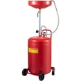 thumbnail image 1 of VEVOR Waste Oil Drain Tank 20 Gallon Portable Oil Drain Air Operated Drainer Oil Change, Oil Drain Container, Fluid Fuel Transfer Drainage Adjustable Funnel Height, with Wheel for Easy Oil Removal, 1 of 9